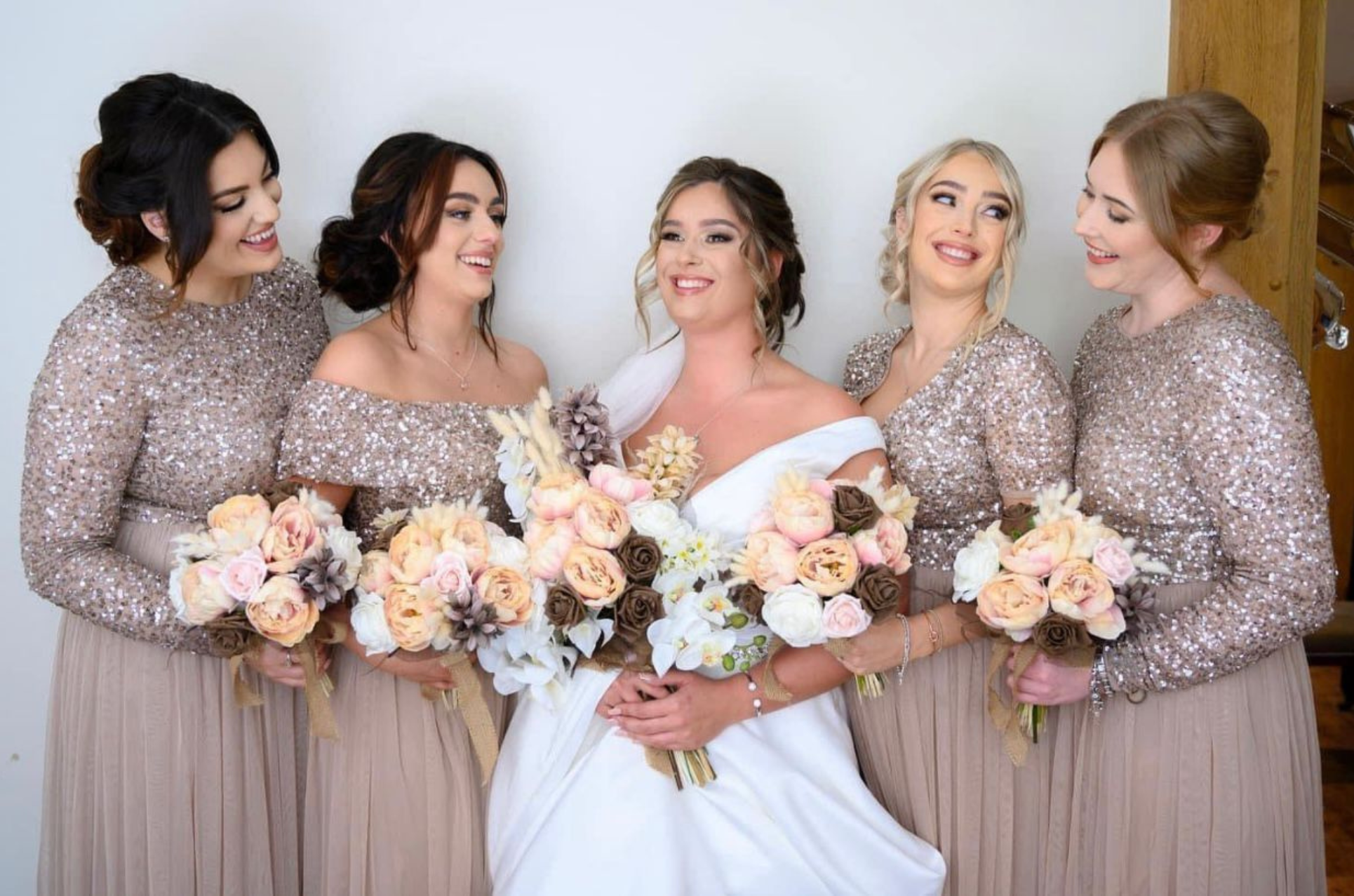 Bridal party makeup by Gia MUA | Makeup artist based in Cardiff