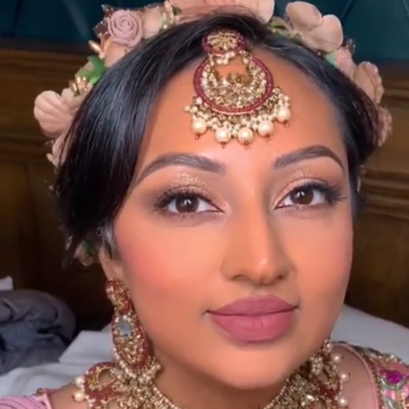 Image of Theatrical makeup by Gia MUA; for stage and print